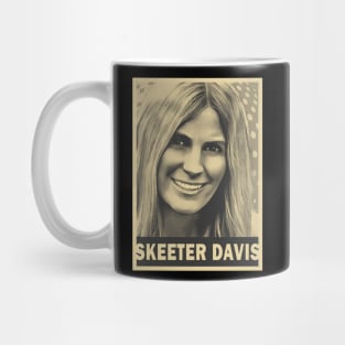 Skeeter Davis retro art (exlusive) smile Mug